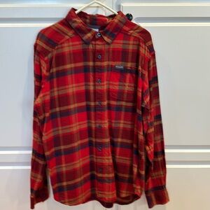 EUC Men’s Columbia Flannel button down. Size Large